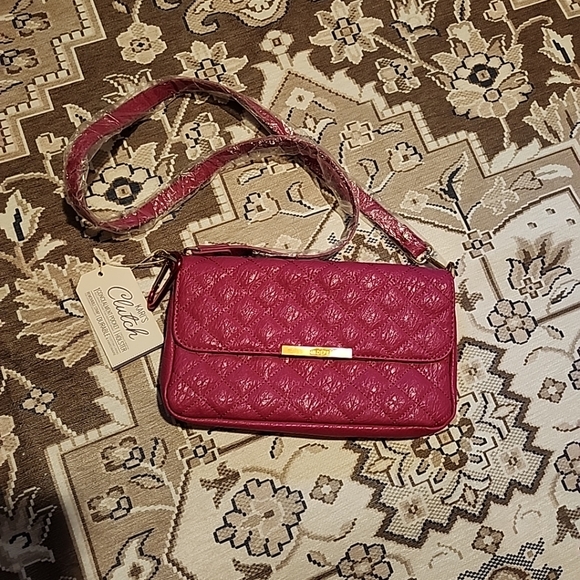 Damsel In Defense Kari's Clutch/Crossbody/Shoulder conceal holster bag NWT - Picture 10 of 10